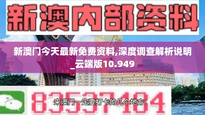 新澳门今天最新免费资料,深度调查解析说明_云端版10.949