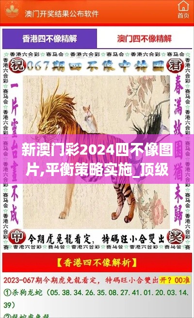 新澳门彩2024四不像图片,平衡策略实施_顶级款3.577