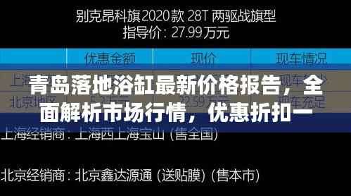 青岛落地浴缸最新价格报告，全面解析市场行情，优惠折扣一网打尽