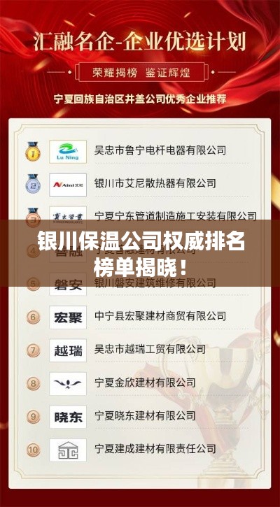 银川保温公司权威排名榜单揭晓！