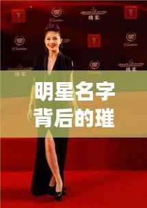 明星名字背后的璀璨光芒,名字与星途的闪耀之路