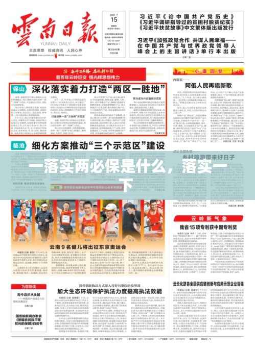 一落实两必保是什么，落实一下 