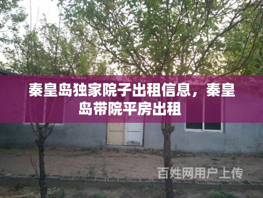 秦皇岛独家院子出租信息，秦皇岛带院平房出租 